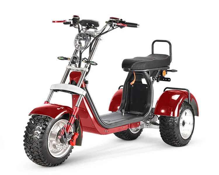 Wholesale/Manufacture EEC Coc High Power 10 Inch Fat Tire Citycoco 2000W/3000W Electric Motorcycles 3 Wheel 60V 20ah 40ah E Scooter