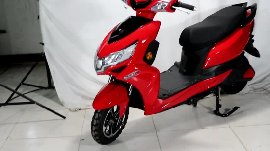 Engtian Hot Sale Popular Retro Cheaper Motorcycle 1000W Red Color EEC Electric Scooter