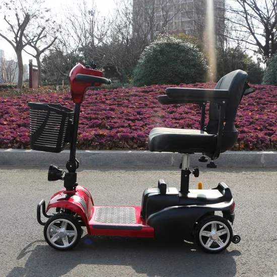 Small Size Disabled Mobility Scooter 4 Wheel Electric for Elderly Adults