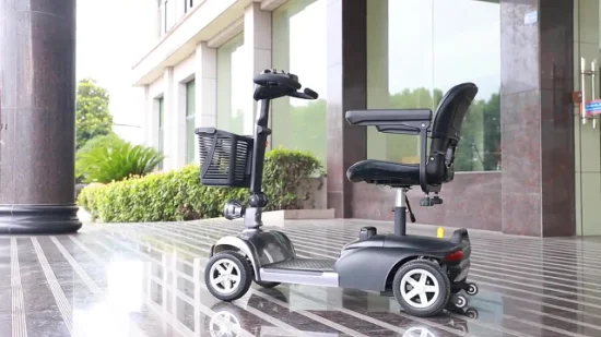 Handicapped Foldable Four Wheel Electric Mobilitatsroller Disabled Mobility Scooter